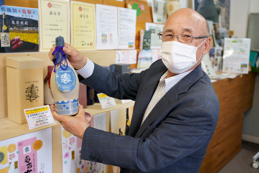 常滑焼の壺入焼酎