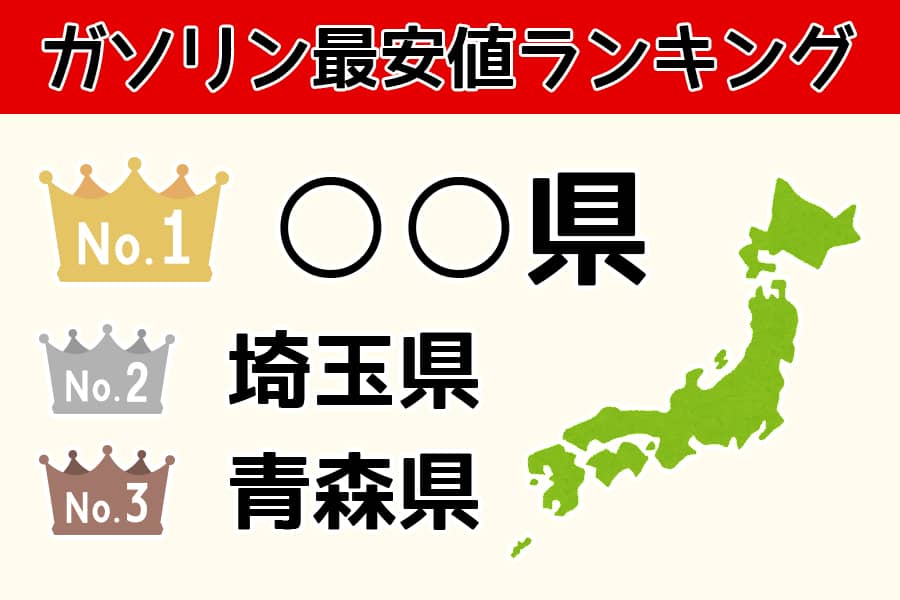 2021都道府県ガソリンランキング