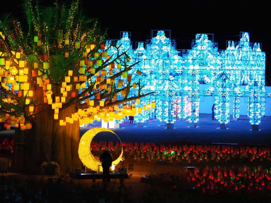 光のラグーン_月のオブジェ