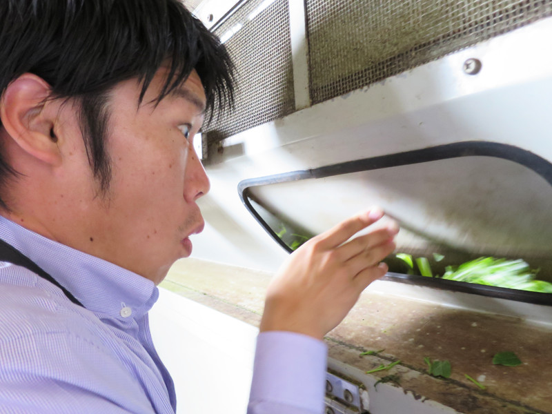 ごとう製茶_粗揉機2