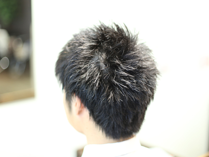 就活生髪型_ヘアカット後姿