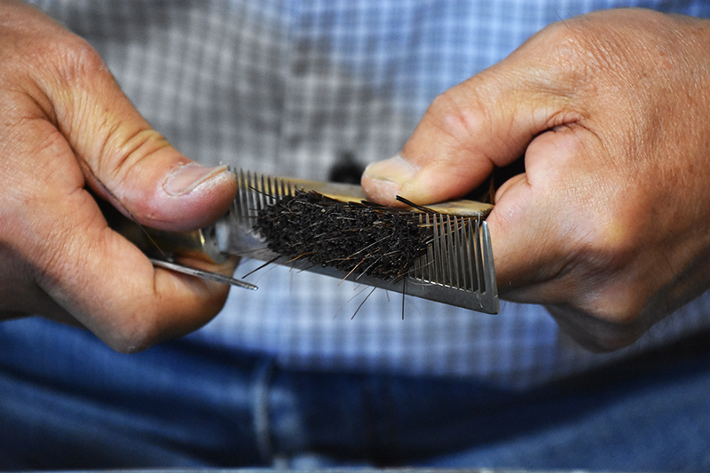 豊橋筆製作工程2