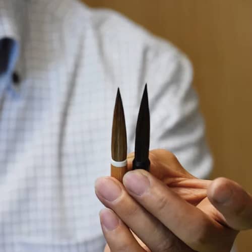 豊橋筆の伝統を次世代に引き継ぐ伝統的工芸品づくり