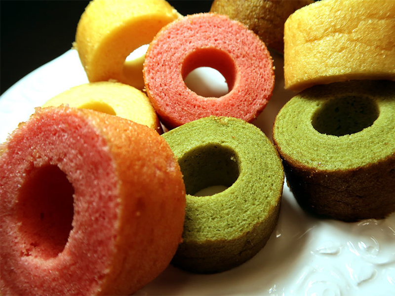 シフォンケーキのようなバウムクーヘン