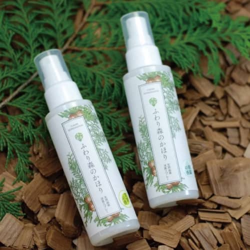 歯車職人が地元天然木で作る強力消臭剤「消臭木」