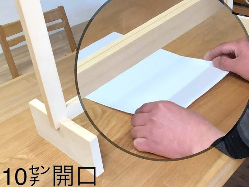 老津木工_飛沫防止パネル特徴1