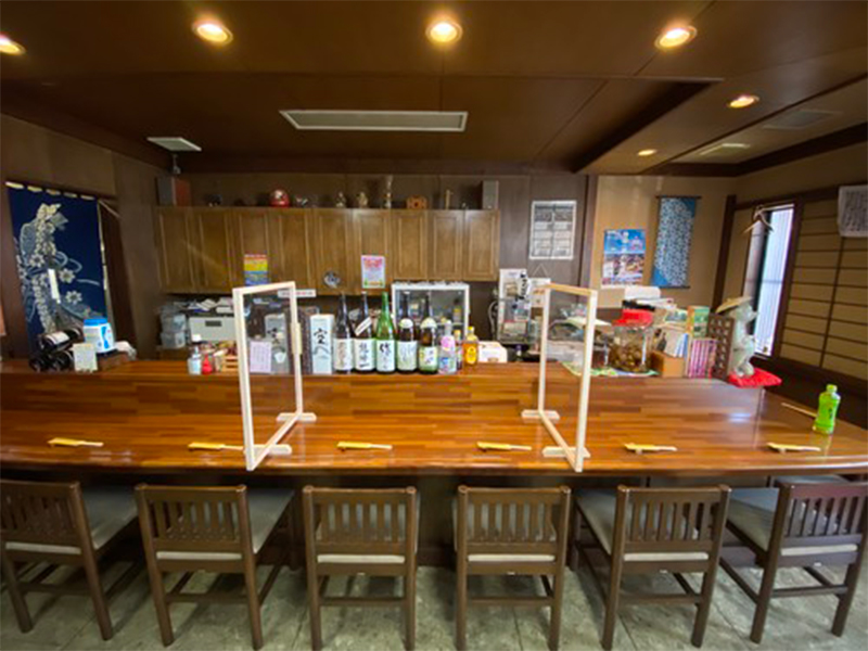 飲食店用飛沫ガードパネル