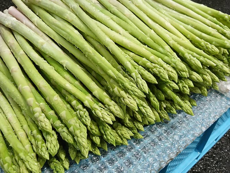 竜髭菜儂人の作るアスパラガス