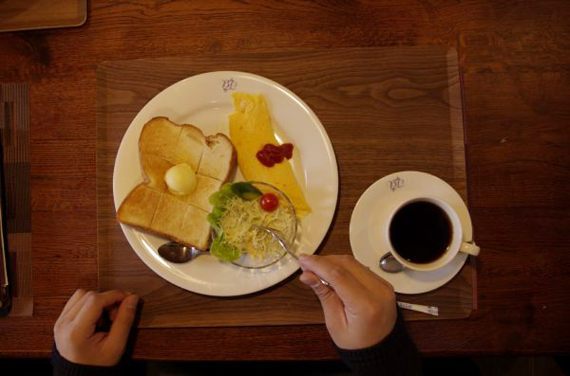カフェ_モーニングセット