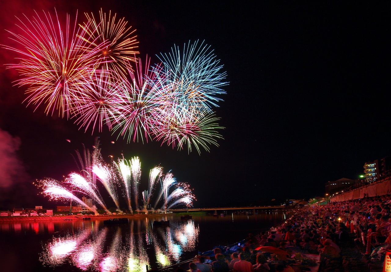 豊橋祇園祭_花火
