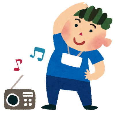 ラジオ体操_男性