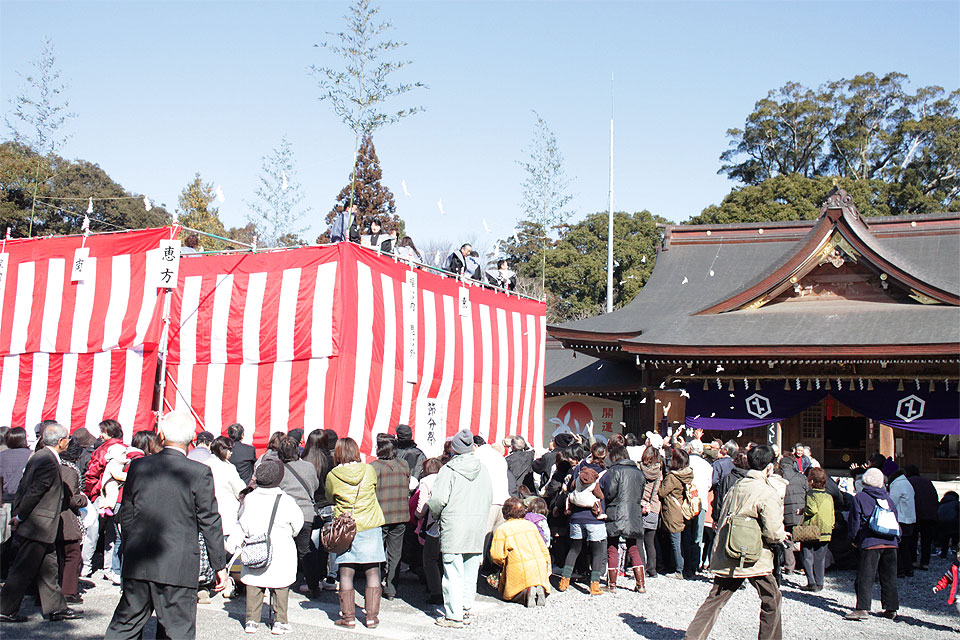 砥鹿神社 節分祭