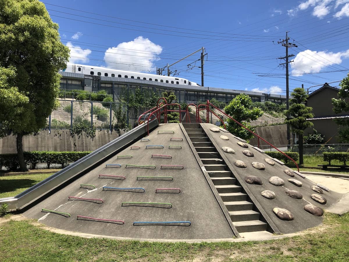 向山公園_新幹線