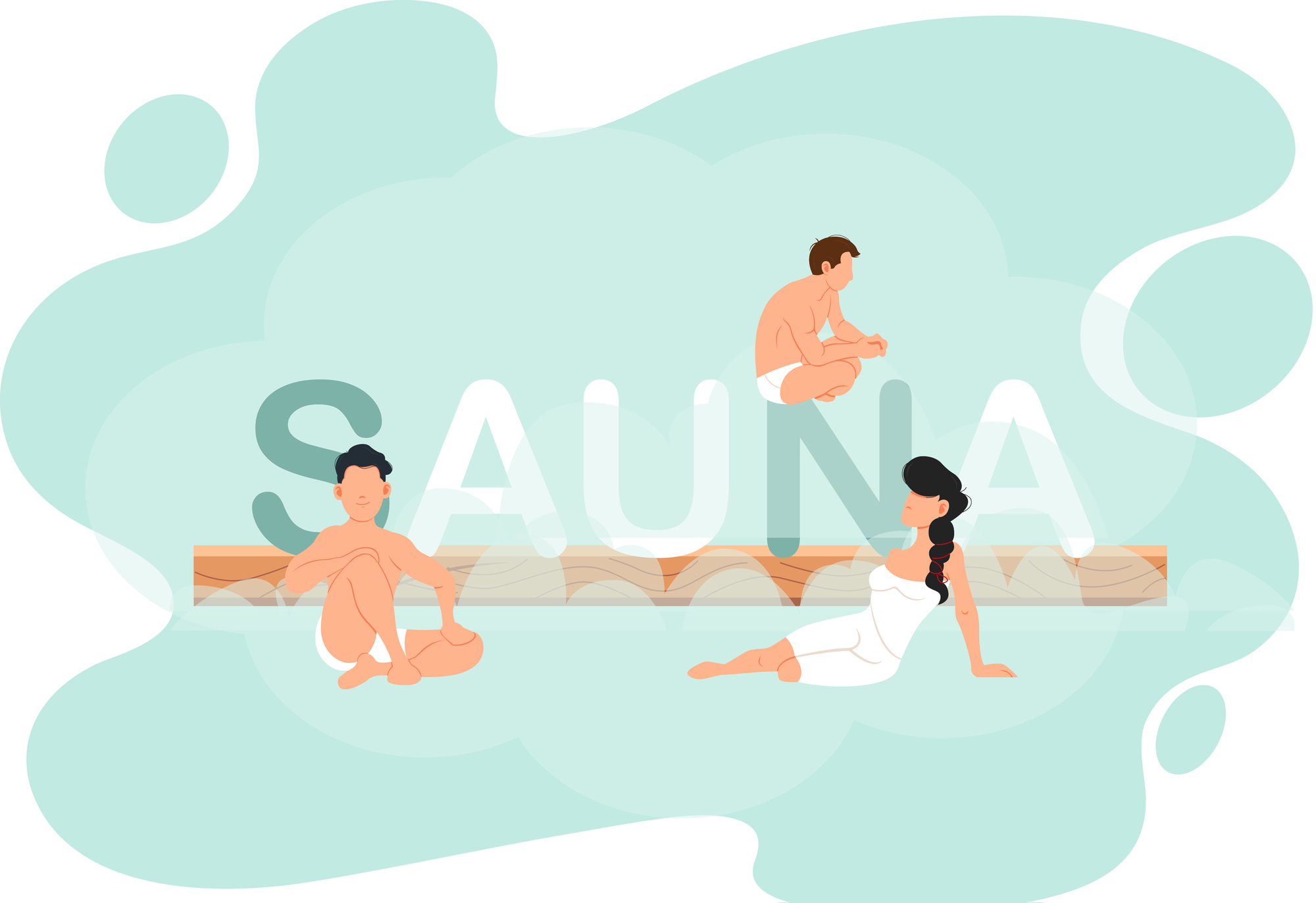 サウナイラスト