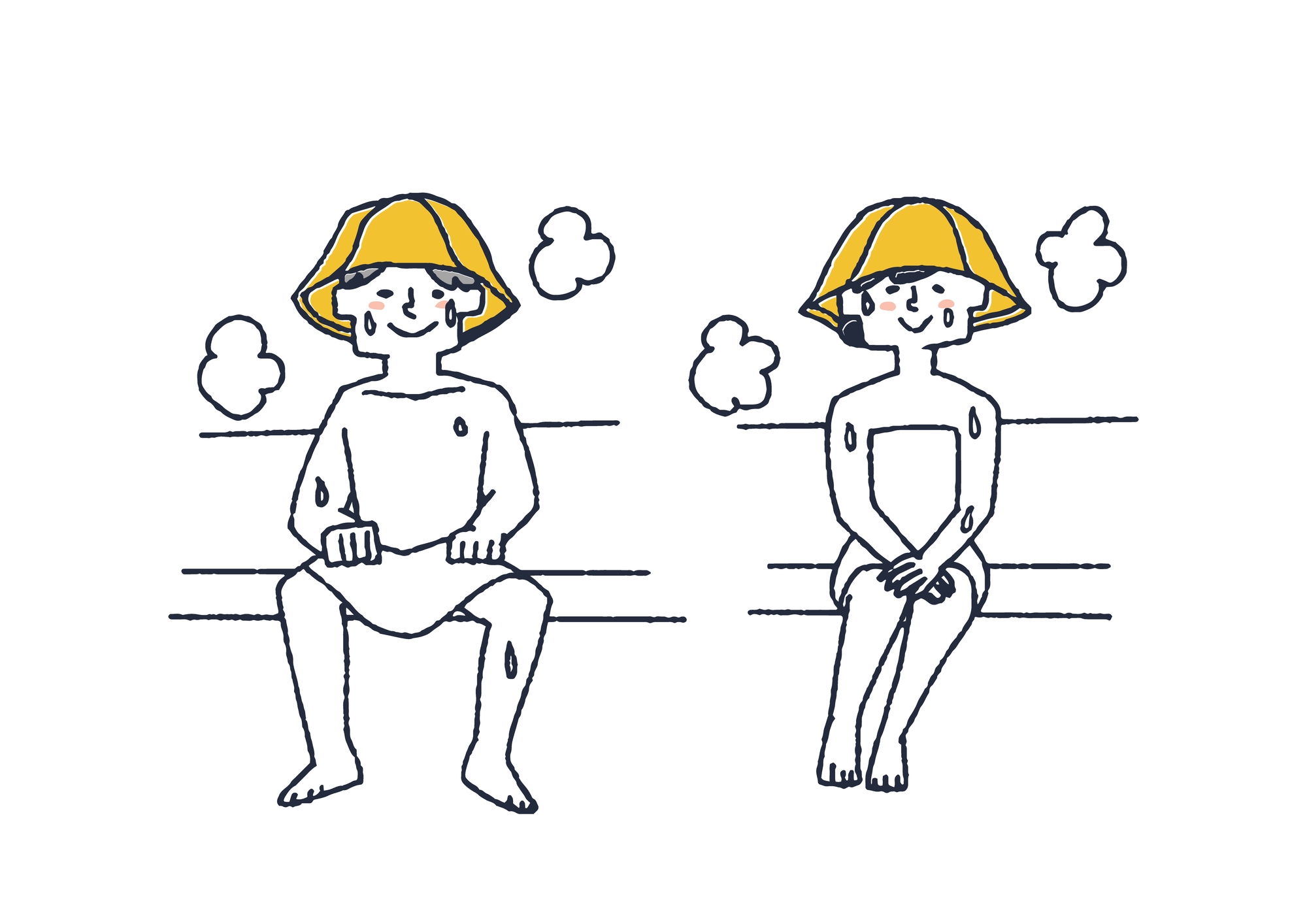サウナイラスト