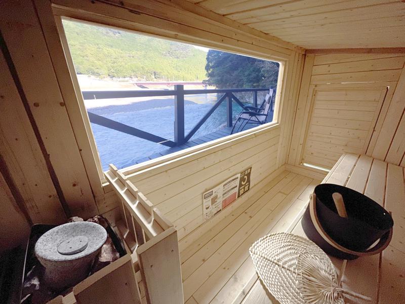 アウトドアサウナ_1棟貸しサウナ付き別荘