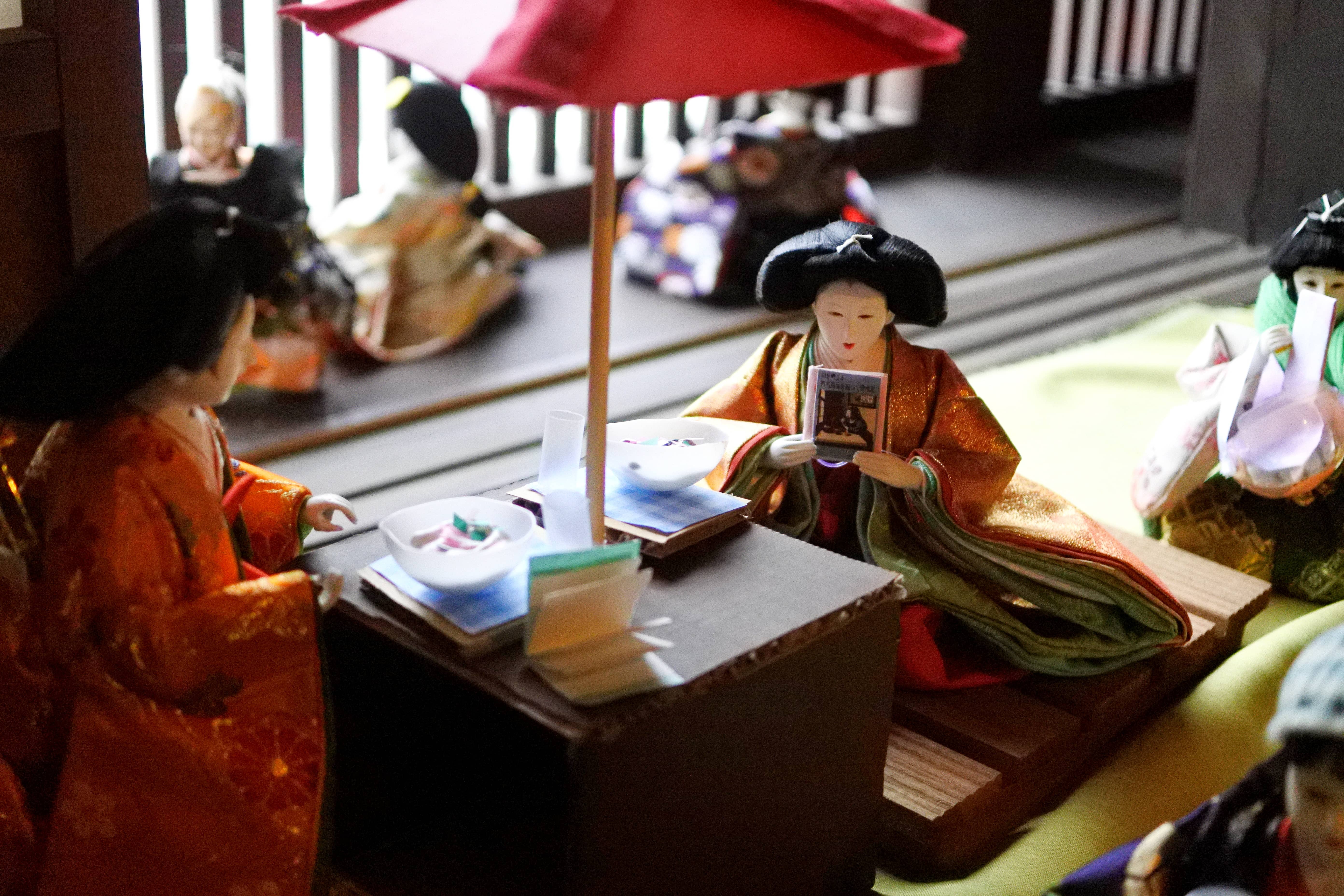 二川宿本陣のひなまつり_駒屋のお雛様