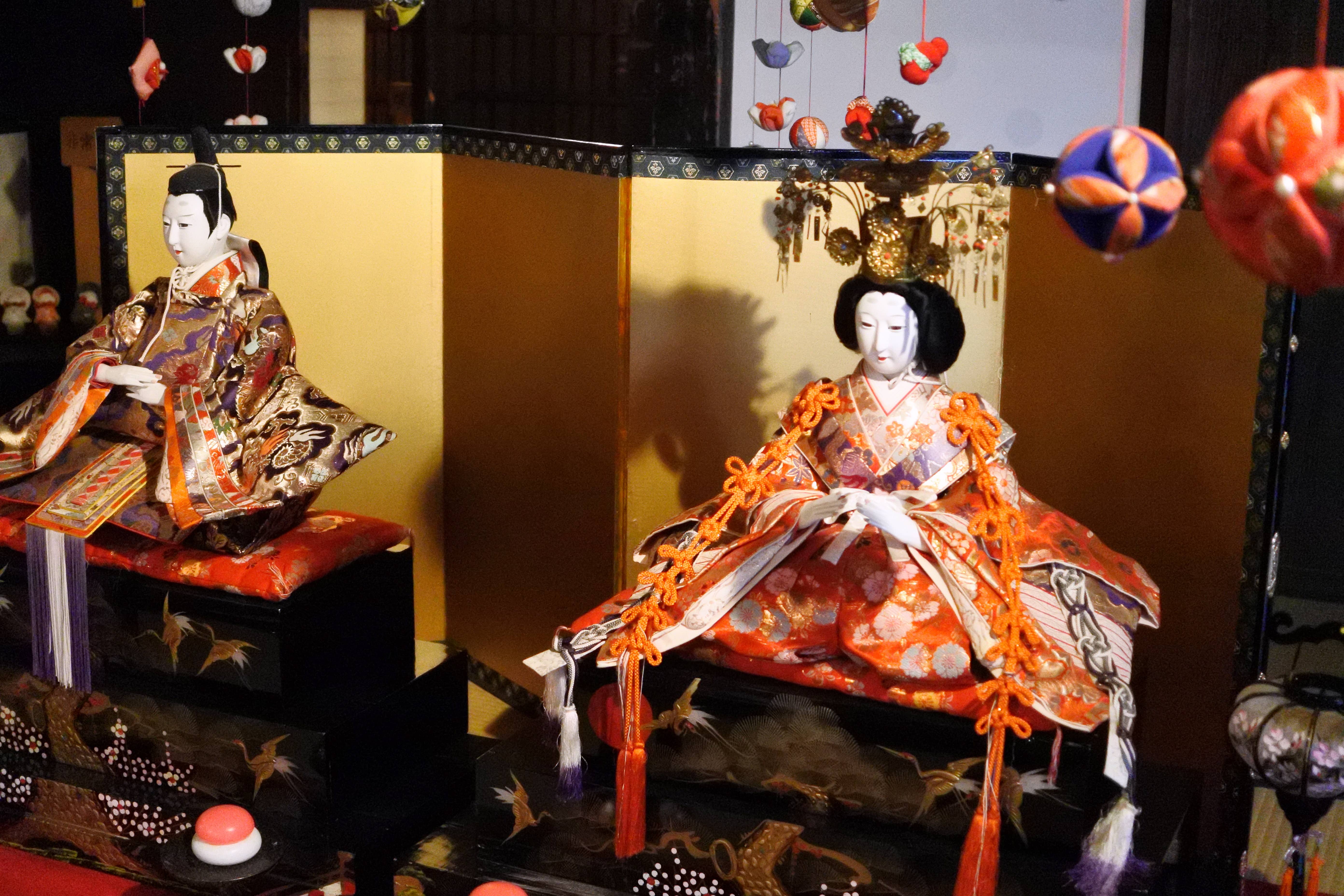 二川宿本陣のひなまつり_お内裏様