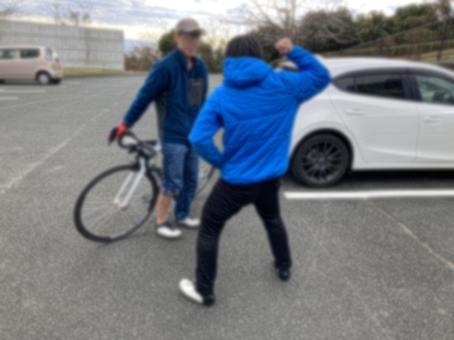 蔵王山エベレスティング応援2愛知大学自転車部