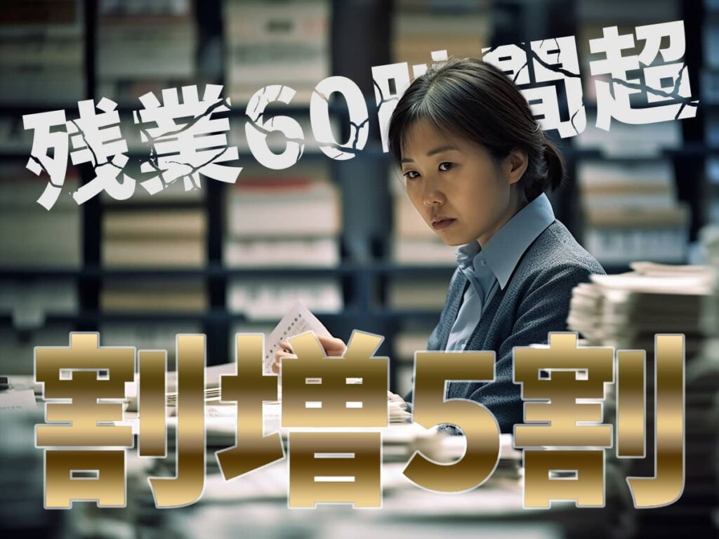 残業60時間超_割増５割