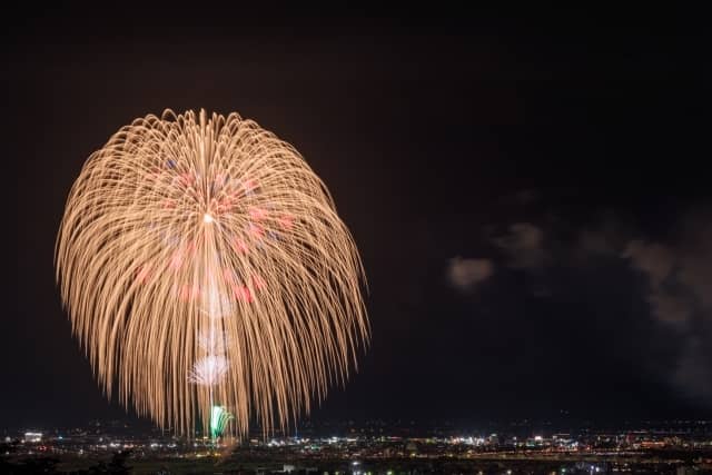 2023夏祭り_三尺玉