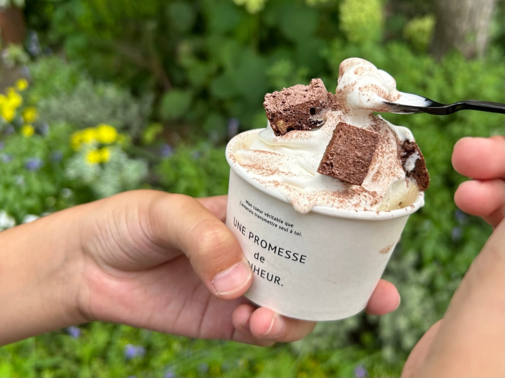 ベルカントのアイス