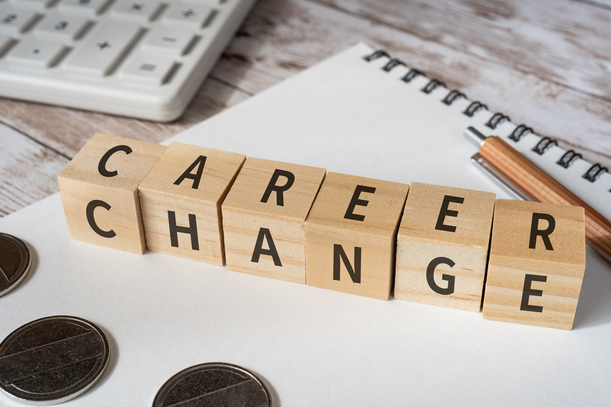 積み木とノート