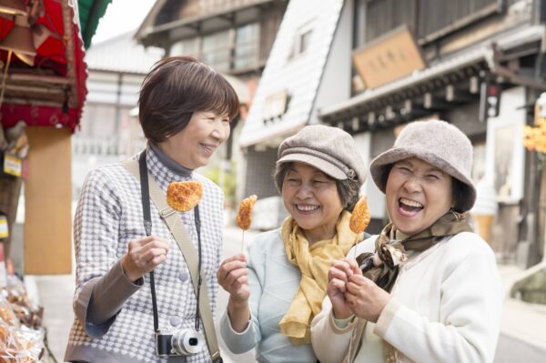 シニアグループの旅行