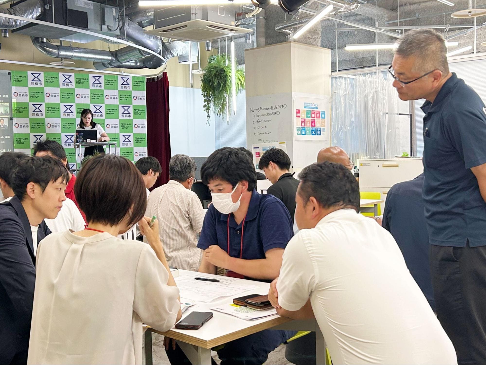 ワークショップサポートの様子