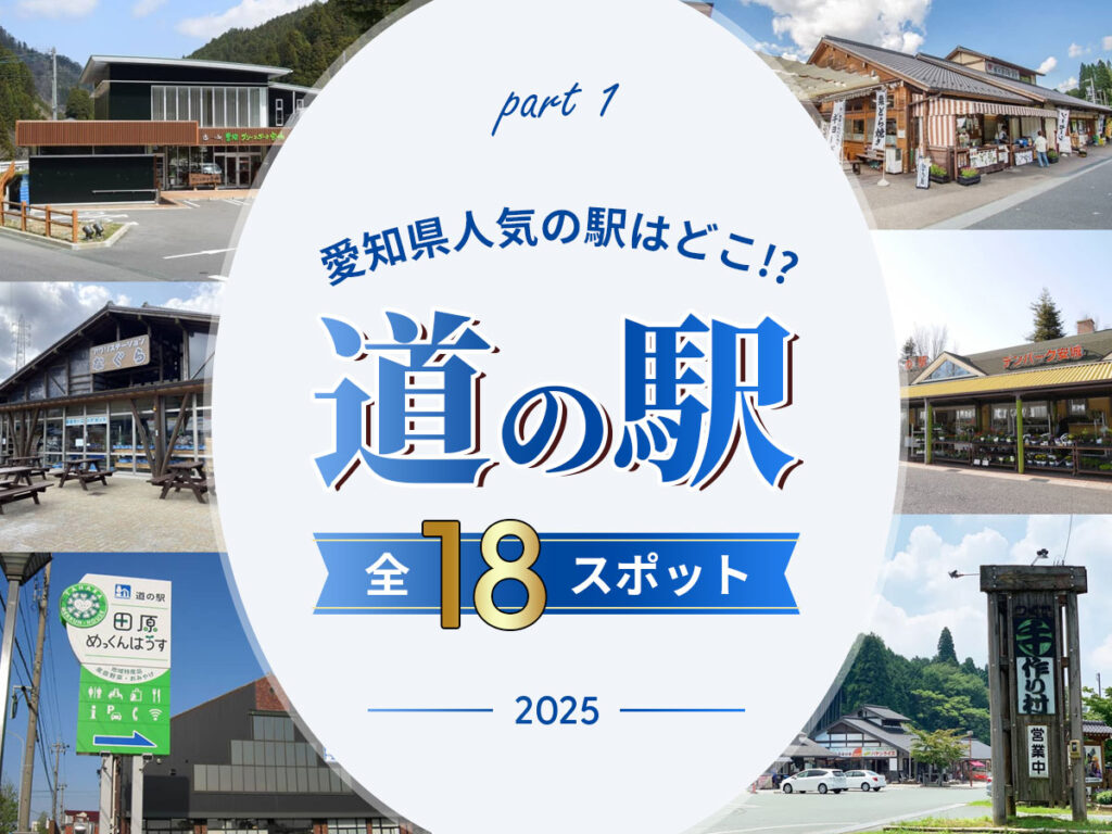 愛知県道の駅オススメ前編2025