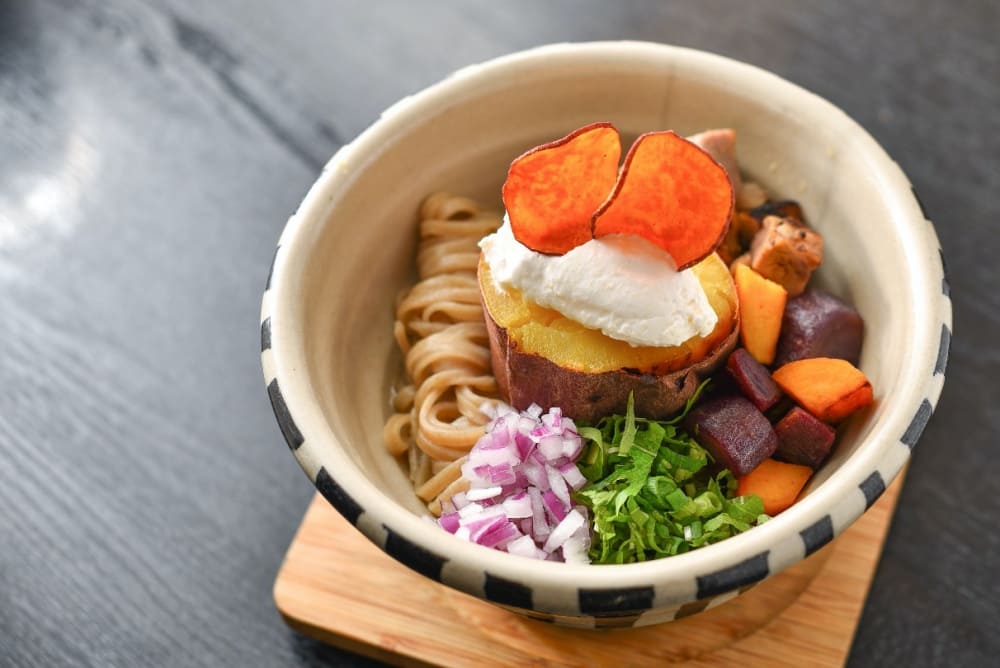 さつま芋づくしのまぜそば