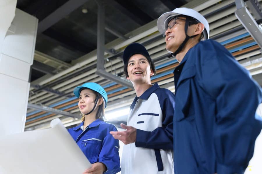 三交代勤務導入企業