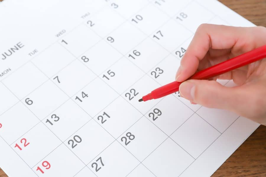 ボーナススケジュール