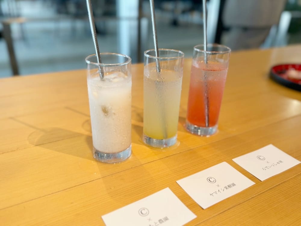 emCAMPUS FOOD_マルシーコラボドリンク