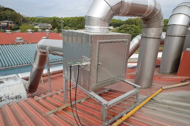 エアーケムの噴霧・消臭箇所