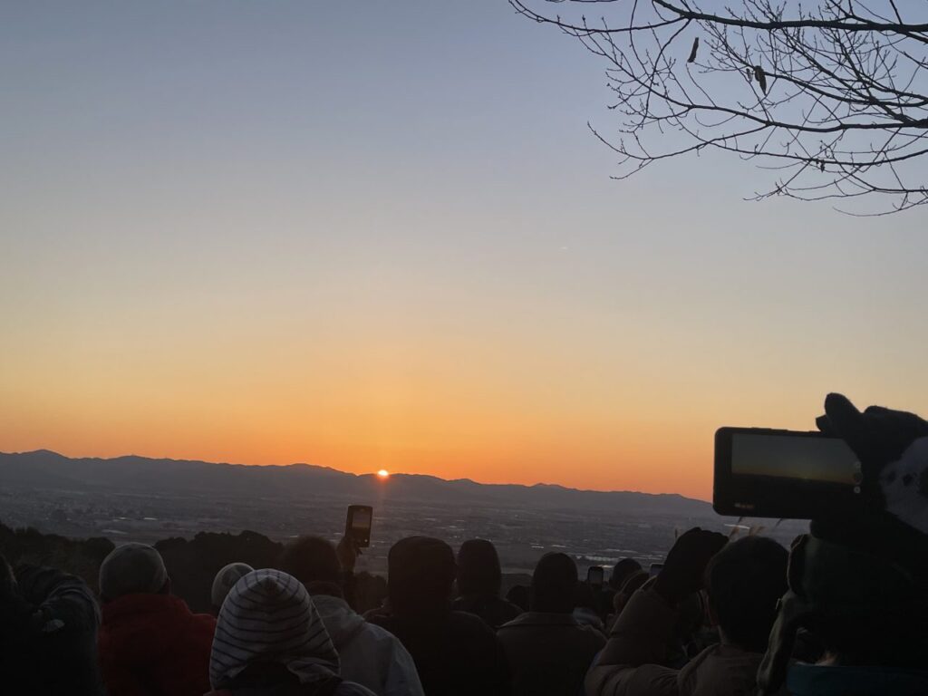 初日の出_東三河ふるさと公園