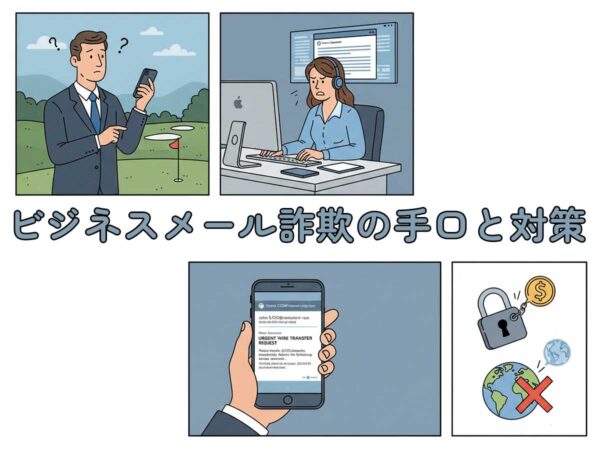 ビジネスメール詐欺の手口と対策
